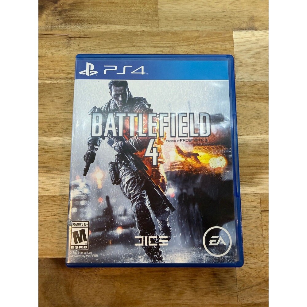 Battlefield 4 PS4 Complete CIB Tested Working Disc Clean